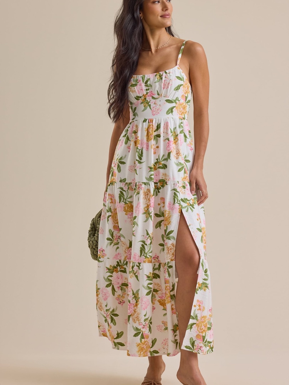 Sydney Floral Maxi Dress in Multi | Altar'D State